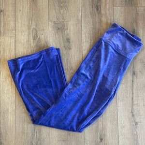 Athleta Elevation Velvet Flare Pant - M